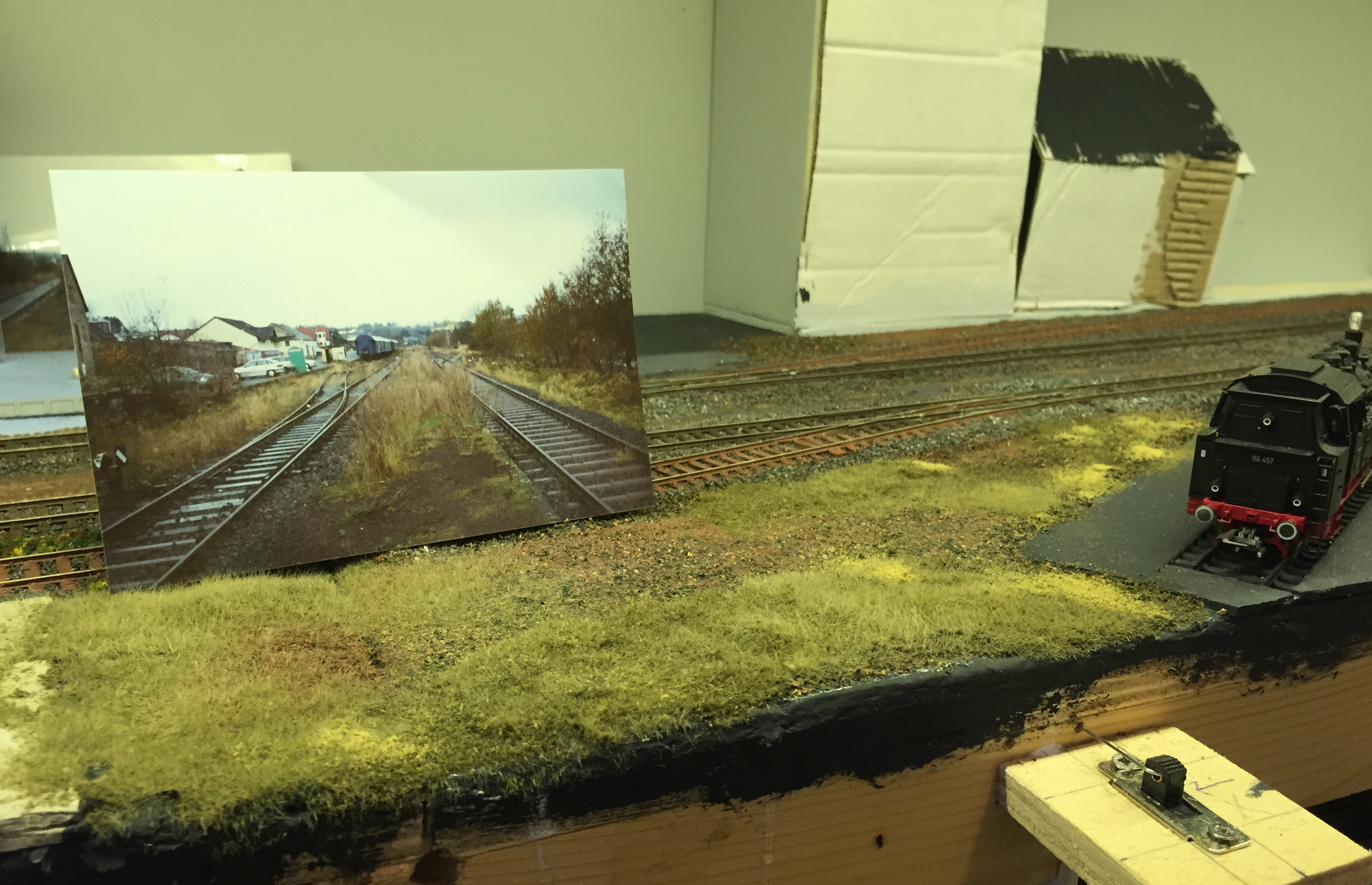 vegetation on my model railroad