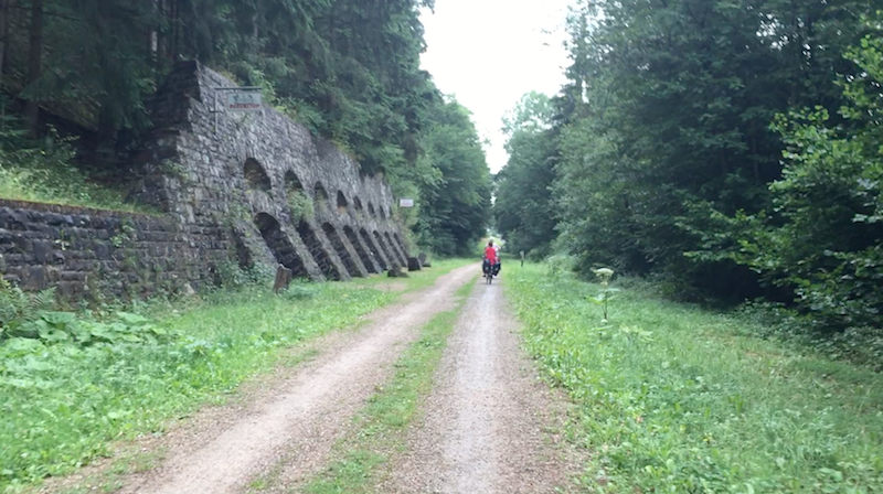 Cycling on the former German 'Ahrtalbahn'